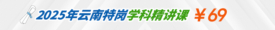 2025年云南特岗教师学科精讲课程